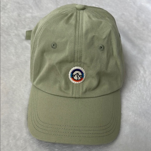 Patagonia Unisex Fitz Roy Icon Trad Salvia Green Casual Adjustable Ball Cap Hat - Picture 2 of 6